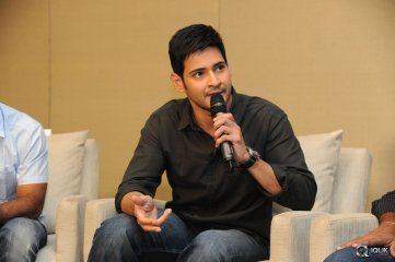 Mahesh Babu at Srimanthudu Movie Press Meet